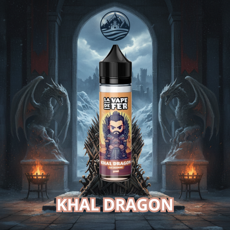 KHAL DRAGON - LA VAPE DE FER - 50 ML