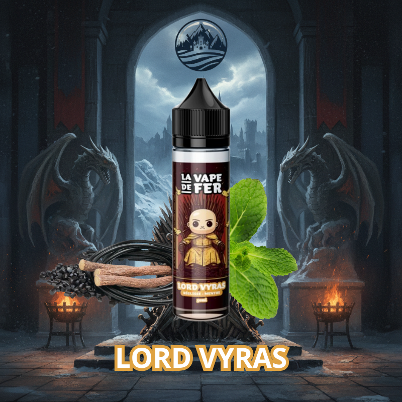 LORD VYRAS - LA VAPE DE FER- 50 ML