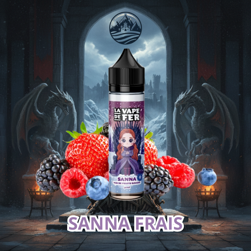 SANNA FRAIS - LA VAPE DE FER - 50 ML
